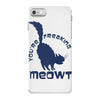 CHECK MEOWT CAT iPhone 7 Case