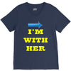 i am with her V-Neck Tee