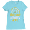 you can't argue with a viking Ladies Fitted T-Shirt