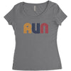 Run Women's Triblend Scoop T-shirt