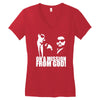 the blues brothers inspired on a mission from god funny Women's V-Neck T-Shirt
