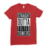 fortnite tilted towers Ladies Fitted T-Shirt