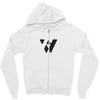 w clam Zipper Hoodie