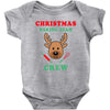 christmas baking team crew rudolph Baby Bodysuit