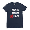 Avengers More Than A Fan Ladies Fitted T-Shirt