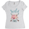 Wild One Women's Triblend Scoop T-shirt