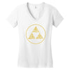 the triforce Women's V-Neck T-Shirt
