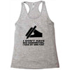 i have my own font Racerback Tank