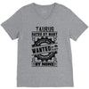 Taurus Hated By Many Wanted By Plenty V-Neck Tee