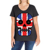 united kingdom till i die Ladies Curvy T-Shirt