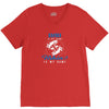 Dad is my Name Fishing Is My Game V-Neck Tee