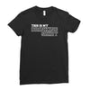 my drinking shirt funny Ladies Fitted T-Shirt