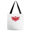 pj masks owlette symbol Tote Bags