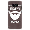 funny beards printed Samsung Galaxy S8