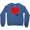 Besties Heart Family Matching Crewneck Sweatshirt