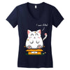 purrfect fit Women's V-Neck T-Shirt