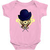 thug skull. Baby Onesie