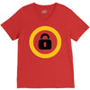 key low V-Neck Tee