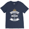 Legends Are Born In May V-Neck Tee