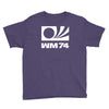 wm 74 germany world cup 1974 retro football Youth Tee