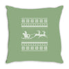ugly santa claus Throw Pillow