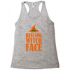 resting witch face Racerback Tank