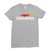Fire White Ladies Fitted T-Shirt