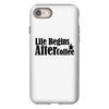 life begins after coffee iPhone 8