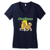 obedience Women's V-Neck T-Shirt