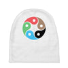 zentao symbol as evolution of the tao (yin yang) Baby Beanies
