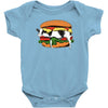 fresh meat Baby Bodysuit