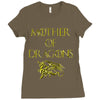 mother of dragons Ladies Fitted T-Shirt