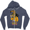 link the mask Zipper Hoodie