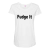 fudge it Maternity Scoop Neck T-shirt