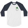 Alien Pocket 3/4 Sleeve Shirt