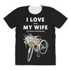 i love when my wife lets me buy another bike All Over Women's T-shirt