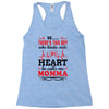 There's This Boy Who Stole My Heart He Calls Me Momma Racerback Tank