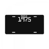 made in 1975 birthday celebration funny party License Plate