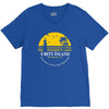 amity island jaws inspired movie shark printed V-Neck Tee