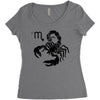scorpio zodiac Women's Triblend Scoop T-shirt