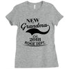 New Grandma 2018 Rokie Dept. Ladies Fitted T-Shirt