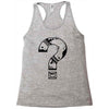 question mark Racerback Tank