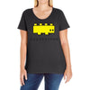 legosaurus Ladies Curvy T-Shirt