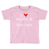 boobs &amp; fast cars Toddler T-shirt