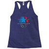 retro los angeles 1984 olympic games Racerback Tank