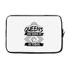 Queens Are Born In October Laptop sleeve