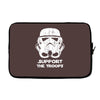 support the troops Laptop sleeve