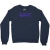 scotland born and raised retro white &amp; navy international country Crewneck Sweatshirt