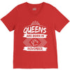 Queens Are Born In November V-Neck Tee