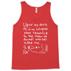 ron swanson's will riddle map parks and recreation Tank Top